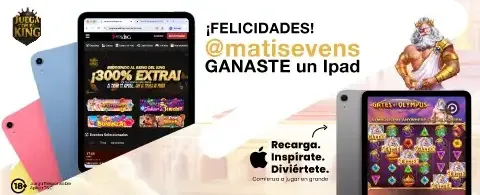 Sorteo de iPad en Juga Bet